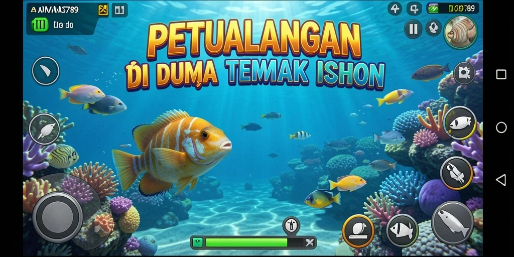 Tampilan gameplay menarik dalam Tembak Ikan AMS789.